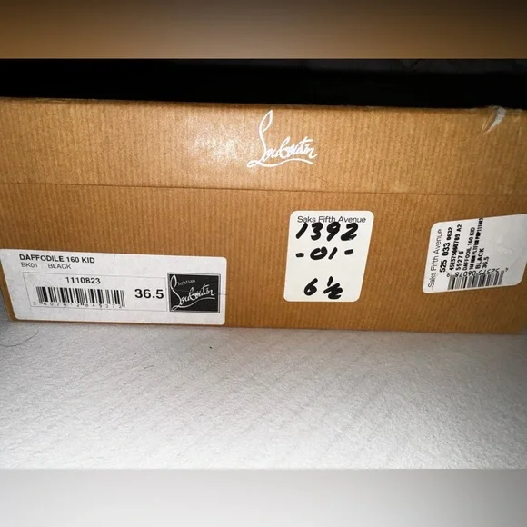 Christian Louboutin Black and Red Heels - Picture 11 of 11